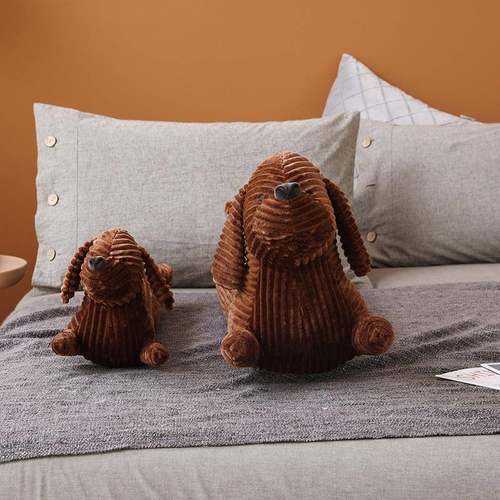 腊肠狗条形抱枕可爱靠靠垫枕午睡枕枕颈枕床头垫圆柱形6腰侧睡