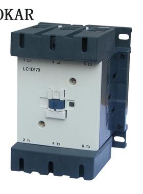 首开低压交流接触器LC1-D170/CJX2-D170系列单相三相220/380银点