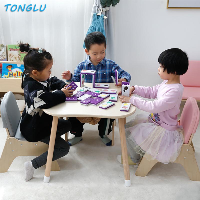 现货幼儿园学习桌儿童房收纳玩具游戏桌宝宝看书写字桌椅套装