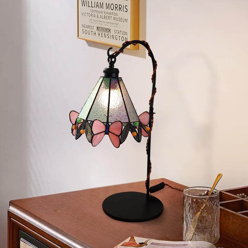 法式复古蝴蝶客厅主卧桌面台灯中古怀旧创意卧室床头氛围灯具casa,智能设备,其他智能设备,淘宝优惠券,粉丝福利购,淘宝优惠卷