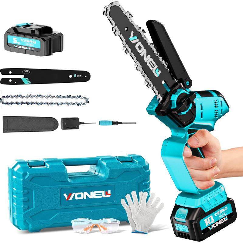 万牛锂电电链锯小型家用锂电锯充电式园林修枝伐木锯电锯锯木头,畜牧/养殖物资,畜牧/养殖器械,淘宝优惠券,粉丝福利购,淘宝优惠卷