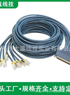 CAB-OCTAL-ASYNC八爪线HPDB68转一拖八RJ45工控路由线
