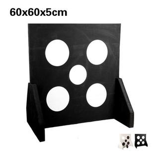 趣味箭靶五目五孔箭靶攻防箭箭靶弓箭CS箭靶60x60x5cm包邮