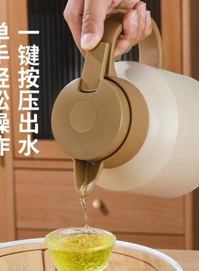 闷茶壶316不锈钢钛陶瓷Ti家用老白茶焖泡壶显温大容量保温水壶