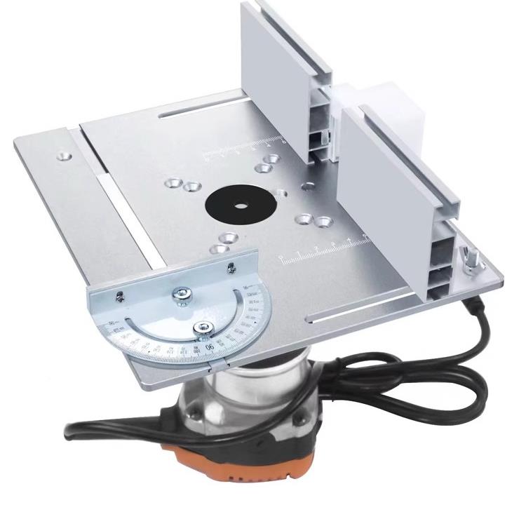 木工边机雕刻机电GZT木铣倒装板作工能台多功升降台面倒角修修边