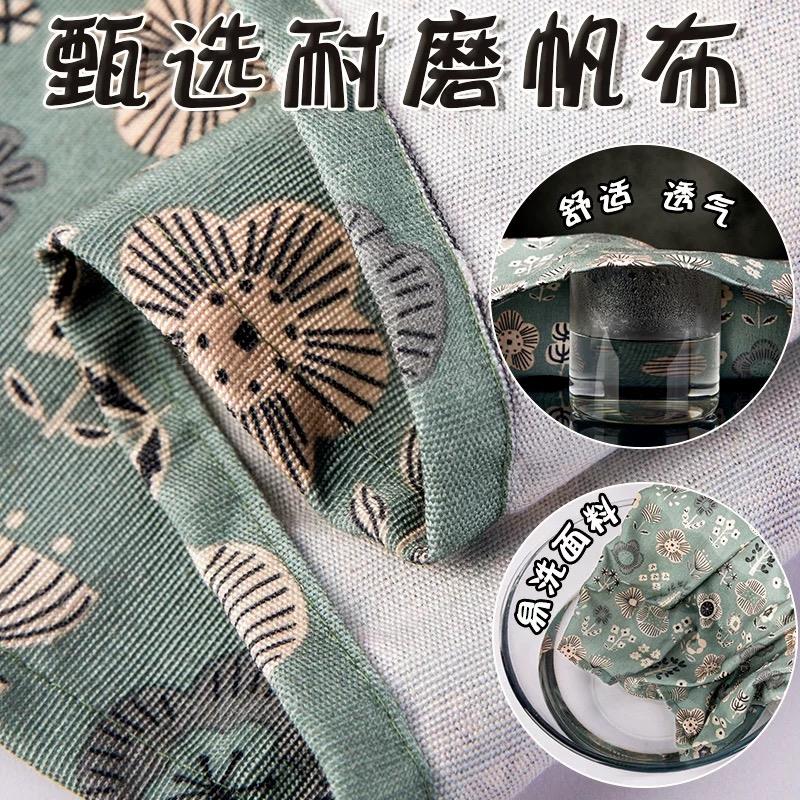 新款长袖围6oM5be3j裙女公主风帆洋防污布罩衣厨房家用大人派做饭