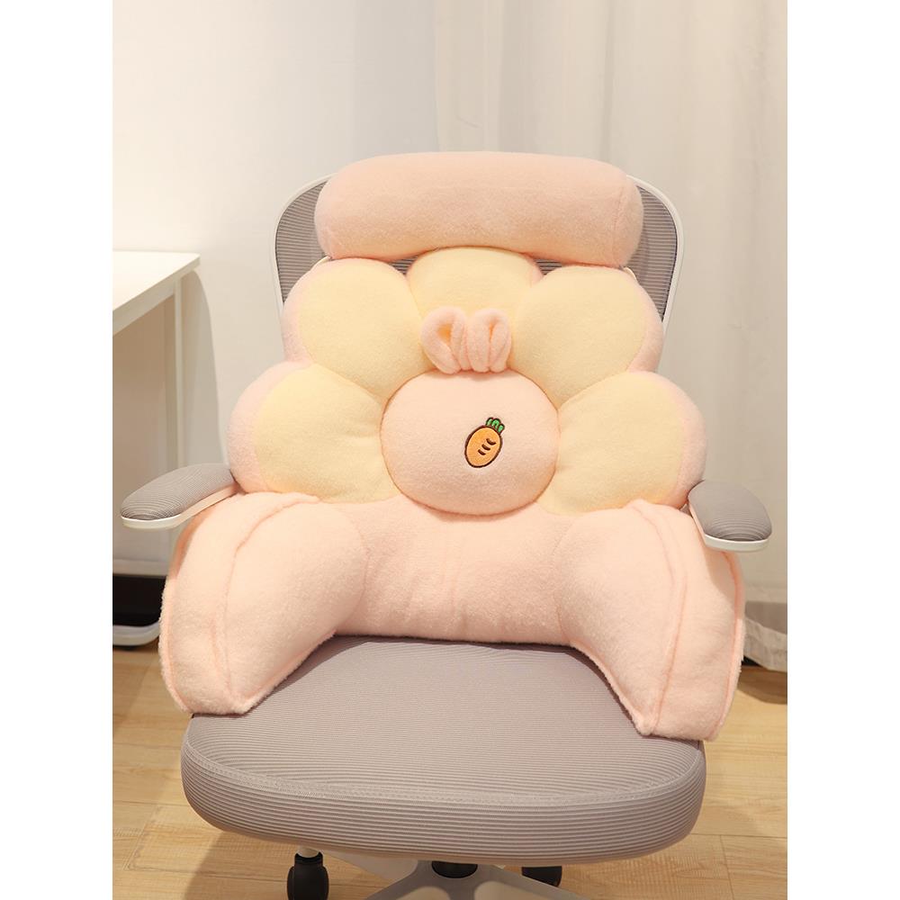 花朵靠枕06WM-XQ2宿靠头垫舍学生卧室护腰大靠背躺床上沙发办公座