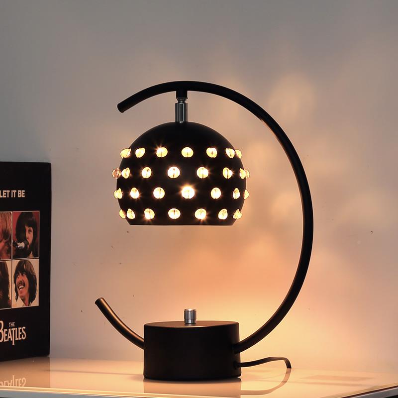 北轻奢小欧台灯小夜灯超插电式家遥控可调节调光卧用室床头灯MTD-