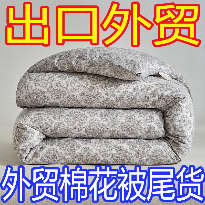 级100%新春疆全棉HAW花被空冬被加厚保暖秋被冬季被一子被芯棉被