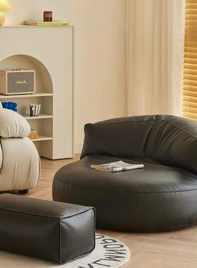 懒人单沙发豆袋榻户榻米人休闲小型小沙发阳台客卧室厅89482可躺