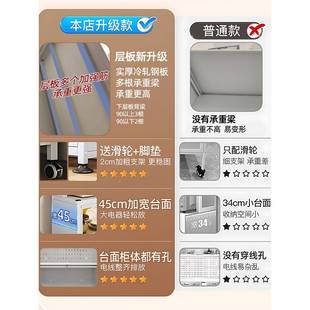 A架F77757M59L餐边柜厨房置物落多层收烤箱微地波炉纳多功能靠墙