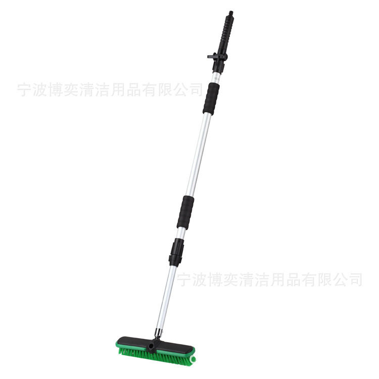 地板水池通水伸缩加粗铝杆除尘刷