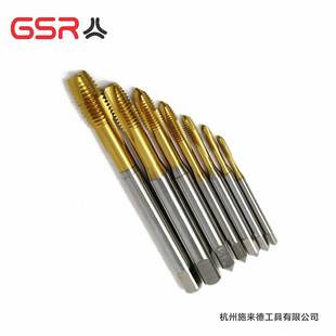 7支FIT先端用丝锥组套螺尖D371 DI机N376全I磨镀钛TiNN含钴高速钢