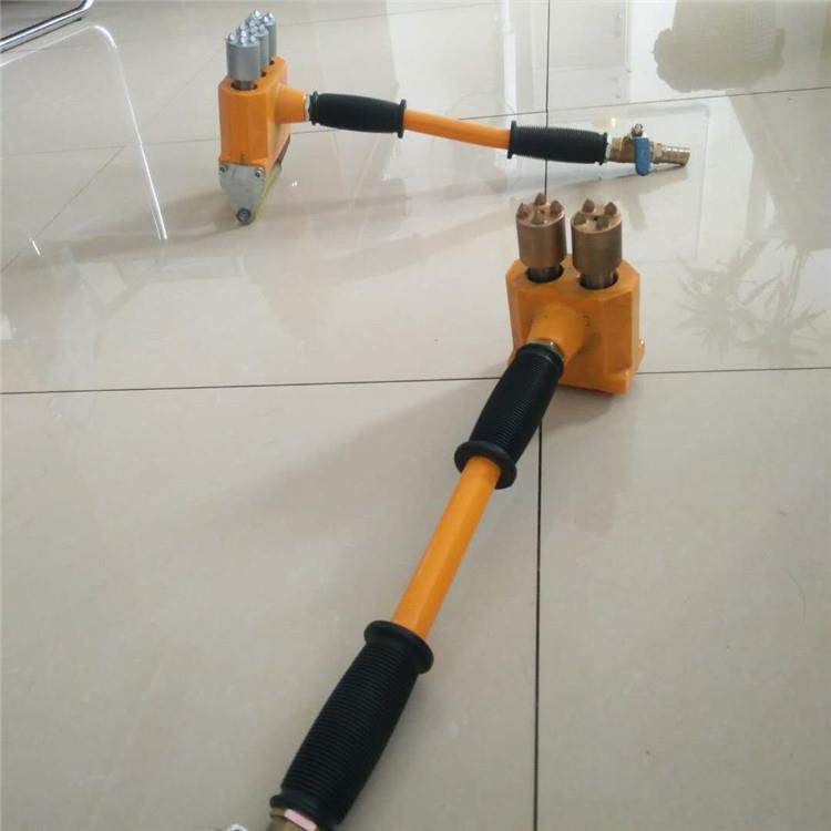墙路面桥式梁双气头凿毛机手持式面凿毛机707悬吊动拉毛机