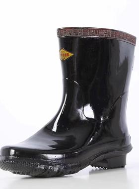 双安筒25V绝缘靴电工高压绝缘水靴中防水电力工厂作NSQK业