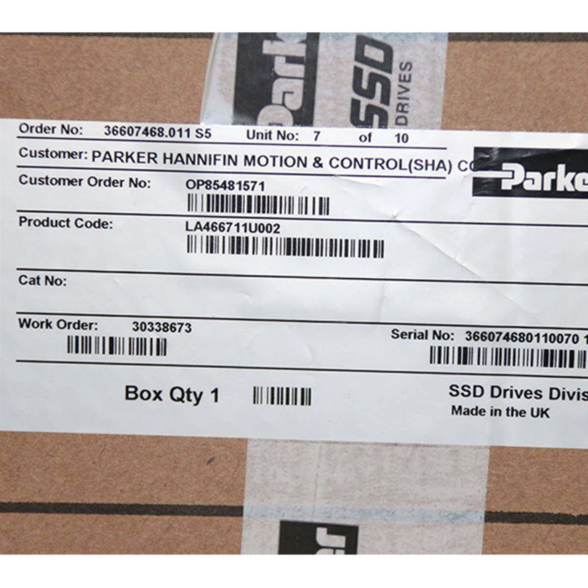 Parker扇SSD风ATW欧陆直流调速器59000P591P38A50A830A风机