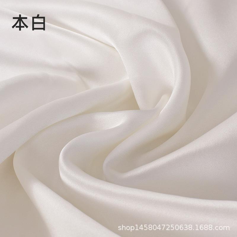 40门幅16姆真丝素皱缎面料蚕丝1布料中式桑MZJ丝真布料桑蚕丝面料
