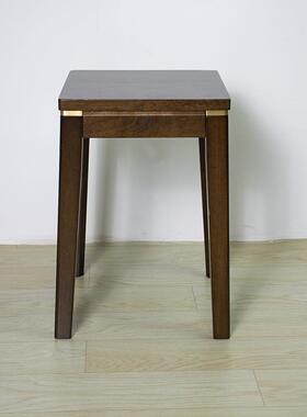 现叠货凳子客厅可放简约饮方凳餐商用轻奢中式凳子中HYR新式家用