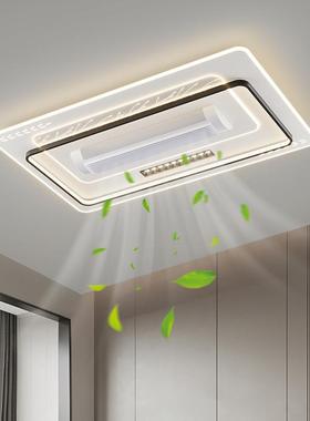 全光谱LED无叶灯风36252扇吸厅顶灯护眼现客厅卧室餐房间饰具代简