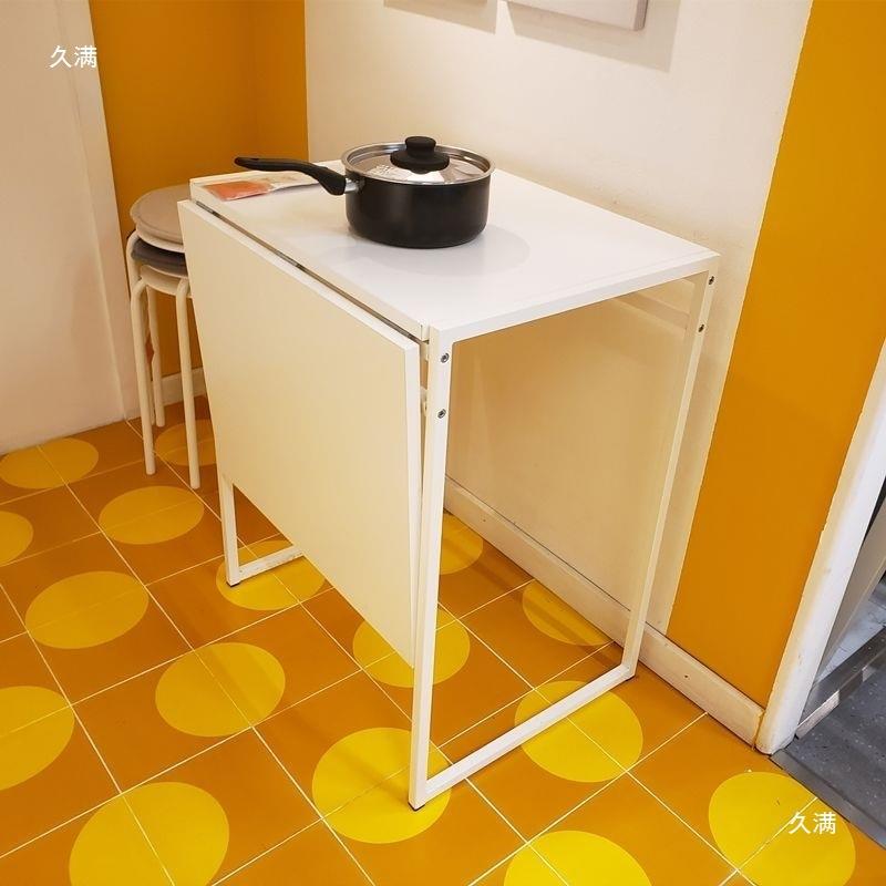 家用功能餐桌家多AL100156用桌户型尤斯简易折小叠桌子餐折叠马网