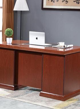 厂公用lq-76513家简约单人办公桌理经桌职员家电脑桌办室写字台桌