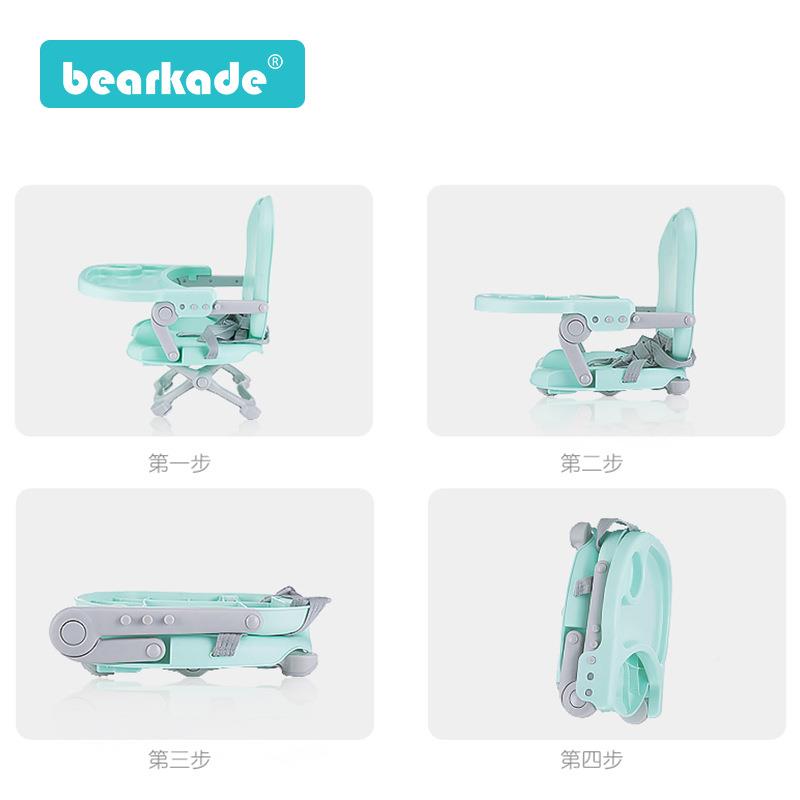 厂家直婴儿宝餐桌宝新款多功能可折儿叠便携式座椅童XDD销餐椅