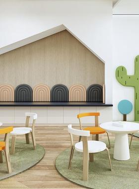 儿童防撞墙贴软包床头厚海墙加贴宝AL100006宝幼儿园立体墙面软包