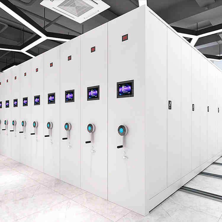 密集手架档动案柜移动档案密集柜档案室可定制密集资料道架动电轨