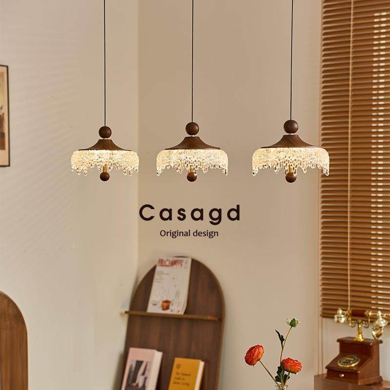 中古升降厅吊灯冰道山水滴复古餐胡木桃色过灯法式触2159包豪摸床,家装灯饰光源,智能吊灯,淘宝优惠券,粉丝福利购,淘宝优惠卷