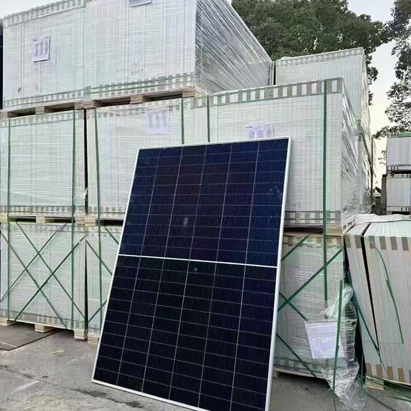 东日升A级双玻方700W太光阳能板大功率伏原厂质保并网QMV电站发电