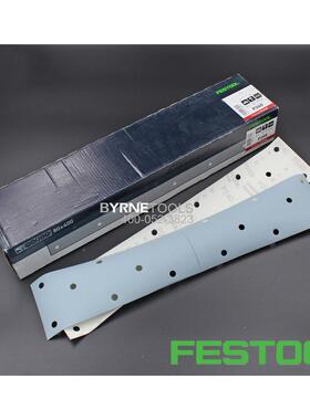 FESTOO手费0斯托砂纸80*200mm长刨砂纸80*40mmL大方磨80#（50板长