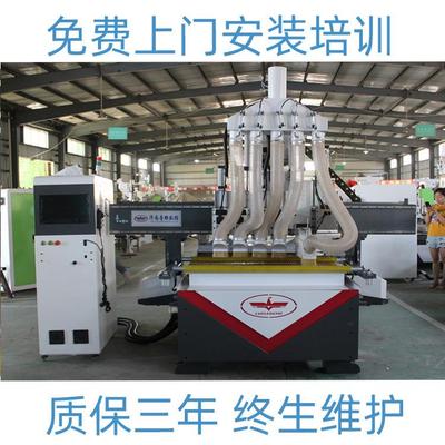 工厂高精料度20303体电子开锯大功率150柜YHB板式家具四边锯