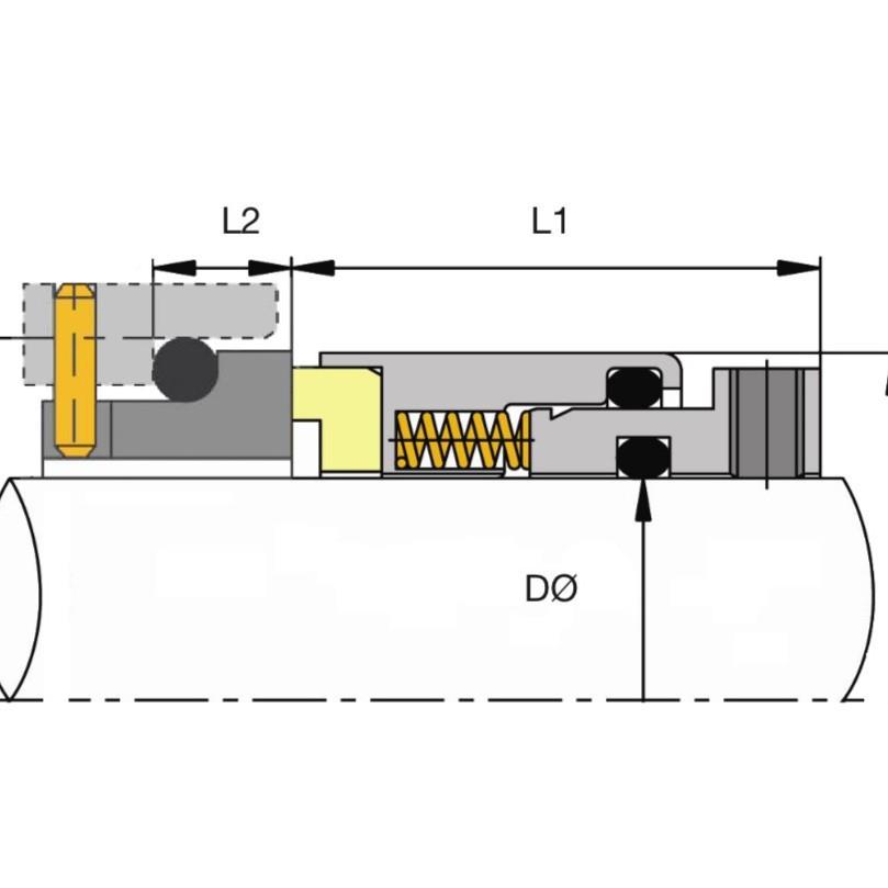 械B2GMT9H2TPD-8机密封