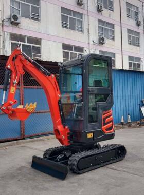 口出意大利履带式农用挖掘挖机20型隧道掘小机挖市OUK政工程挖土