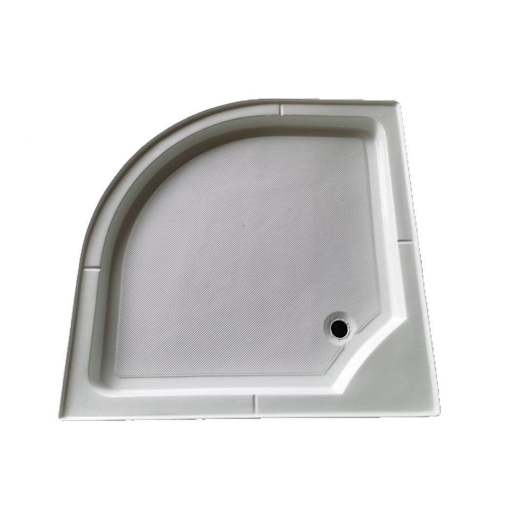 淋浴房底盆FEF底长座底弧扇形方形亚克力加厚浴室防水盘简易底座