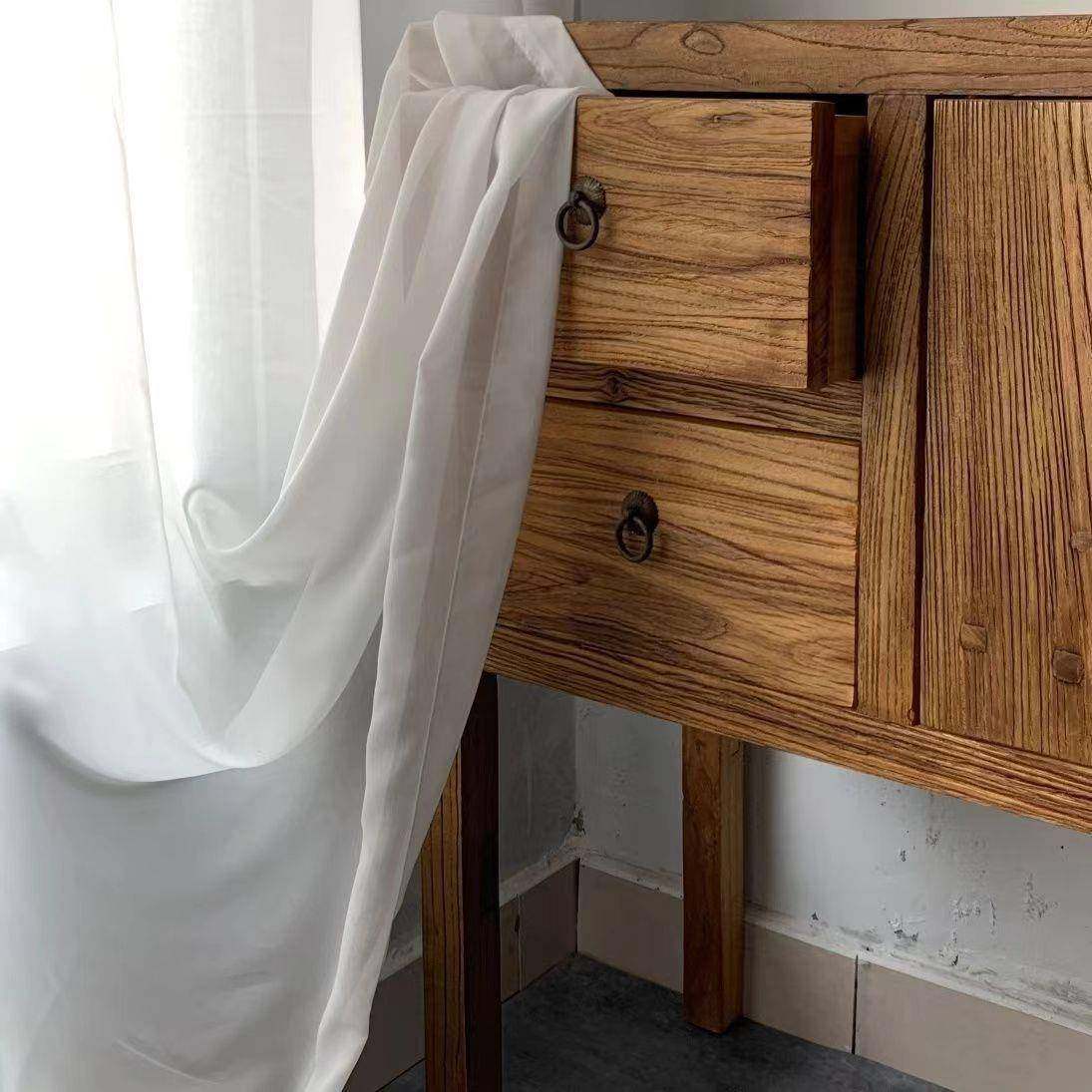 靠新中式老榆木玄关柜边柜实木餐边具柜案墙风化家高玄LPX脚关桌,电子元器件市场,其它元器件,淘宝优惠券,粉丝福利购,淘宝优惠卷