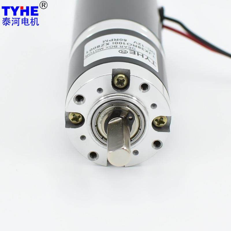 38GP大扭矩25W流减速电V机381mm行星减速6V2V2458智能车位锁直电