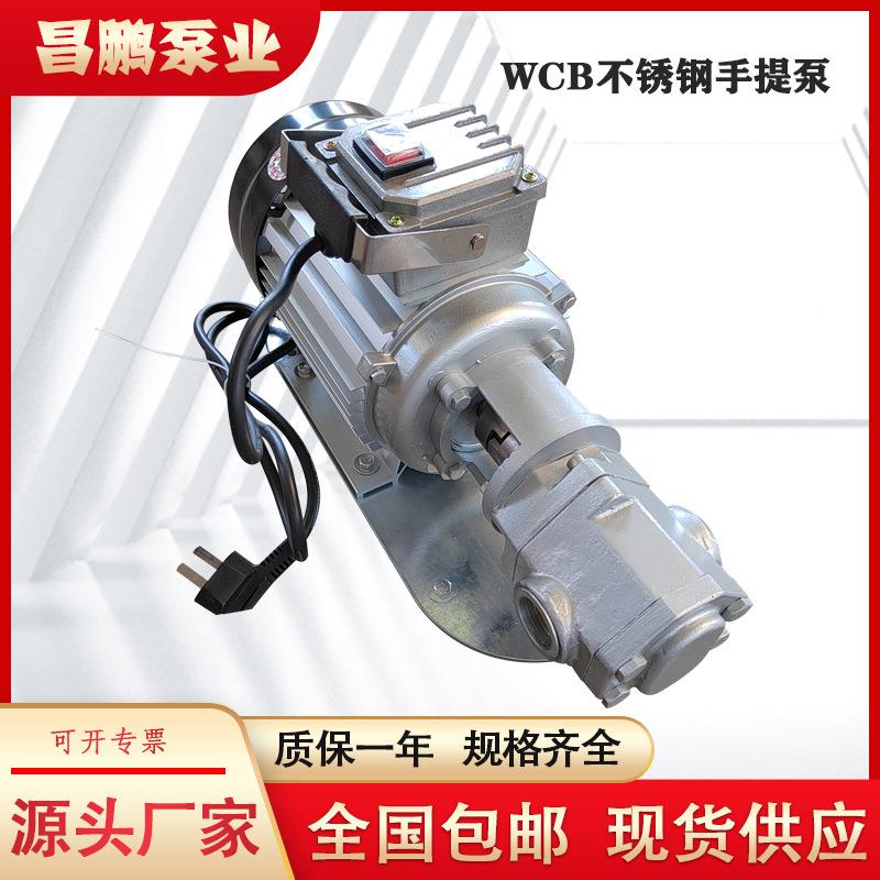 WCB携式手泵不便锈IAC钢齿提轮油泵自吸供油卸油泵昌鹏质高价优