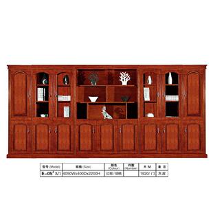 文中式家具立体式功能油漆资柜落料地柜件柜贴木皮书柜E-0E-05#七