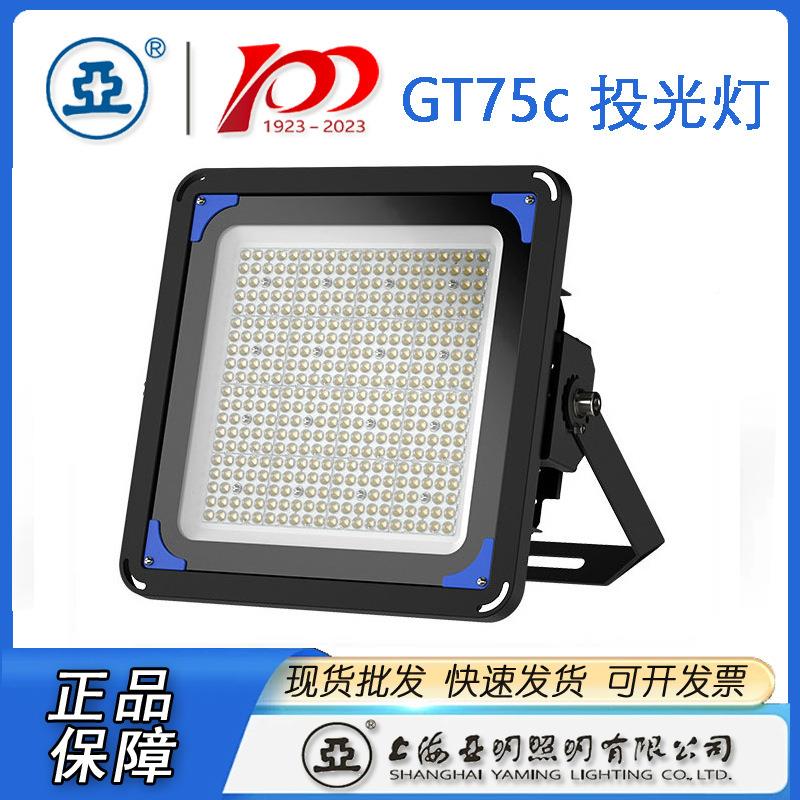 上海亚明100W投光灯大功率列GT75cLED投c光灯具0揽月系GT75高功率