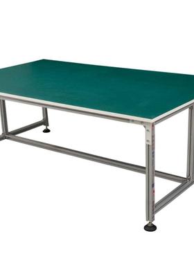 平面静面组装打包厂桌工QWC桌子防电工作台维修操作台单双工作台