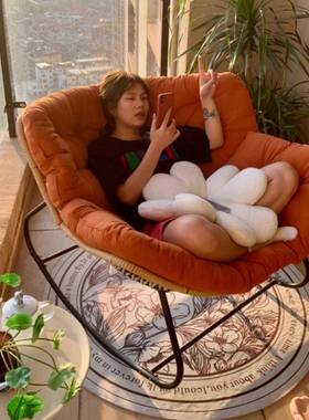 懒躺人轻鸟窝摇摇椅椅VQW阳家用休闲单人沙发客厅奢摇椅成人可睡