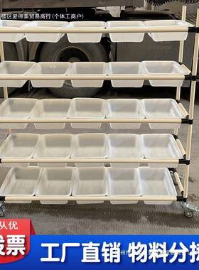 商分拣车仓库拣货手推车云电仓配分递货车快打NIG包检车精益管物