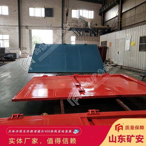 衡大巷平式无压压风门采用齐全大曲柄连杆机构巷平衡式无风门