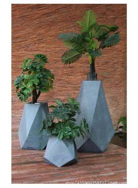 商场店儿童节大花CF-0563酒盆花组创意异形合成花器户外广场合落