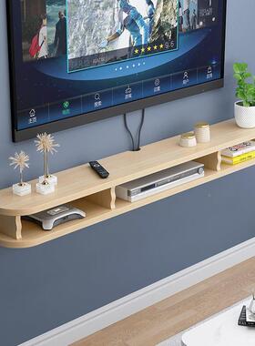 电视柜壁挂墙上悬空挂DIJ易式简现代约客厅卧小室户型超窄迷你简