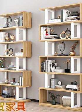 物创意墙面书架客厅断隔收纳展示架子展示架现代XYU简约架摆件置