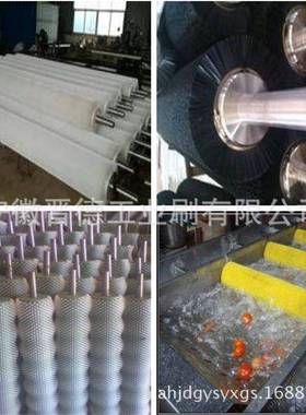 清辊洗机毛刷果蔬行业刷VFS毛.辊黑色尼龙丝毛刷辊