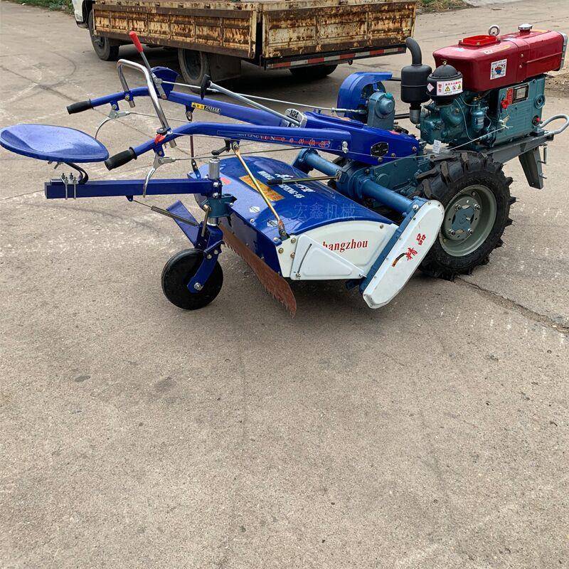12马力手拖扶拉909农用手拖拉机耕地机扶1机8马力水稻田手扶打田