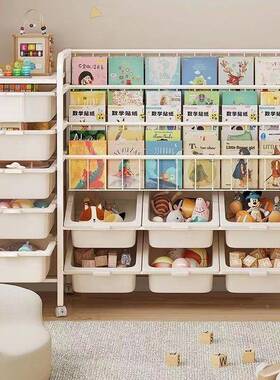 儿童书一架绘本架书本具收纳架OGU体简易家用玩收置物家用纳置物